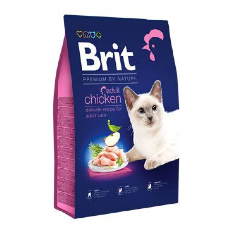 Brit Premium Cat by Nature Adult Chicken 800g