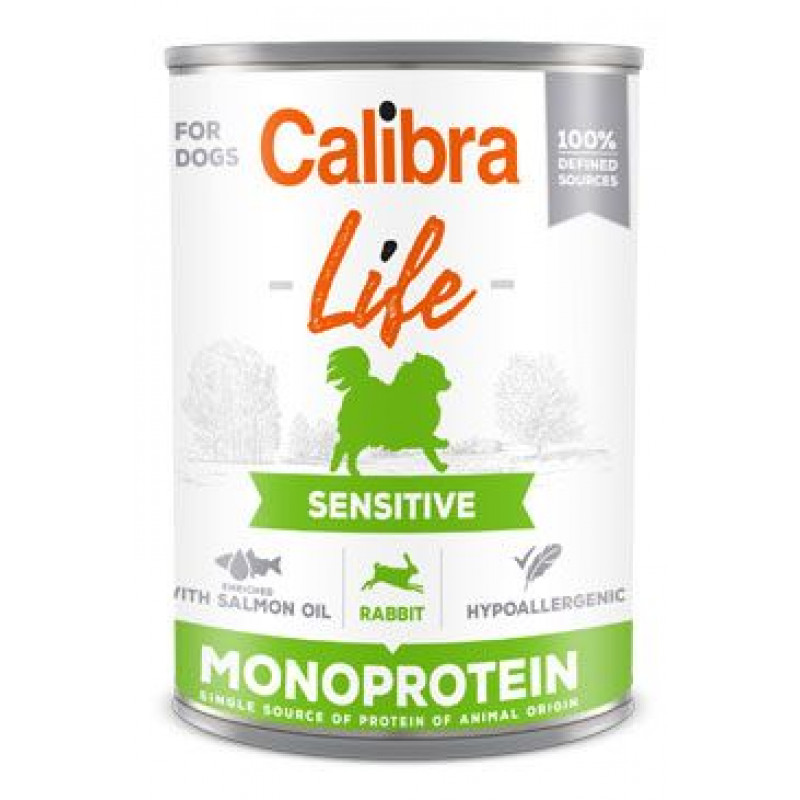 Calibra Dog Life  konz.Sensitive Rabbit 400g