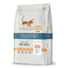 QUATTRO Cat Superpremium Kitten Drůbež 1,5kg