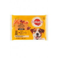 Pedigree kapsa mix.výběr se zeleninou ve šťávě 40x100g