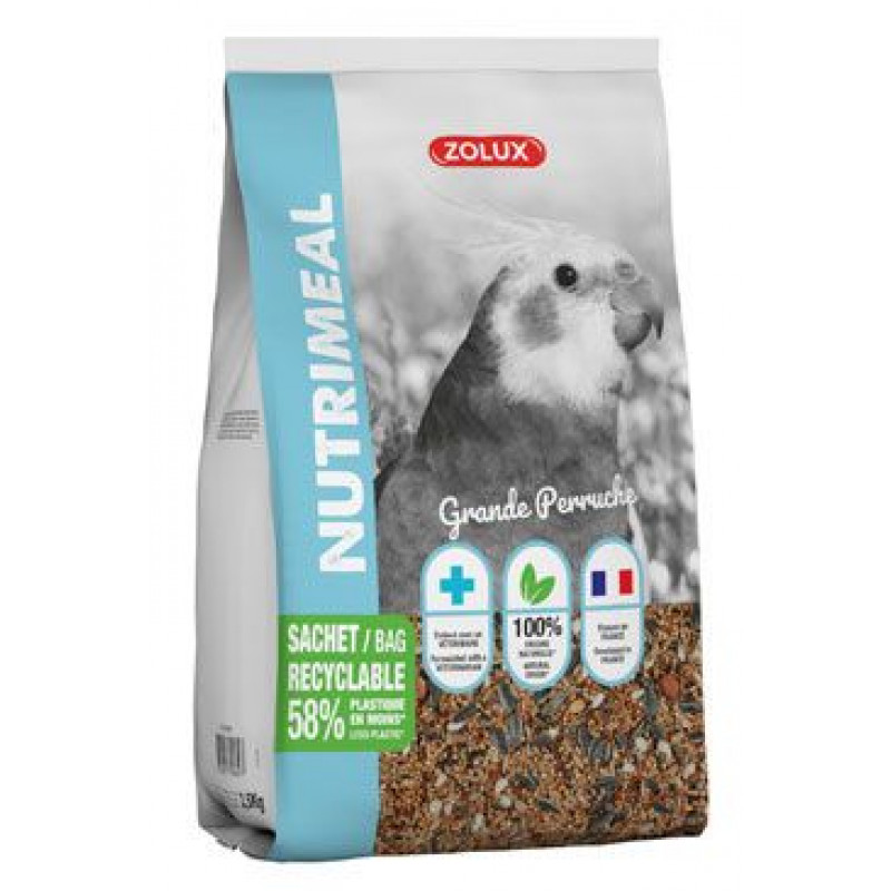 Krmivo pro střední papoušky NUTRIMEAL 2,5kg Zolux