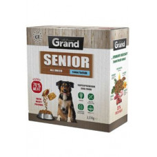 GRAND Dry Senior tuňák 2,5kg