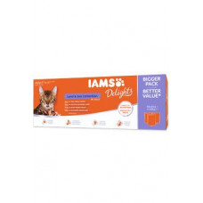 Iams Cat Adult Delights Land&Sea v želé multipa 48x85g