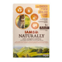 Iams Cat kuře & jehněčí v omáčce kapsa 85g