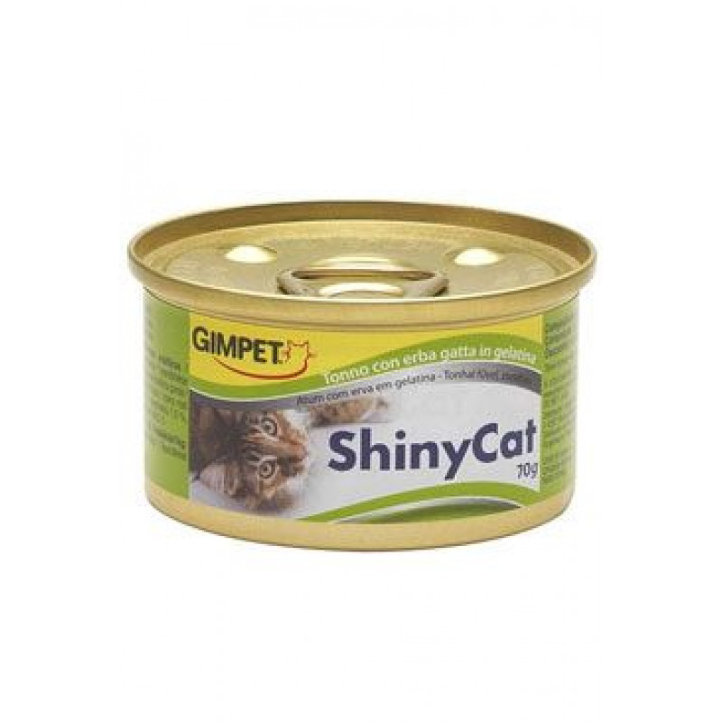 Gimpet kočka konz. ShinyCat tuňák+sýr 70g