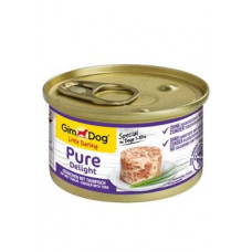 Gimdog konz. Pure delight kuře s tuňákem 85g