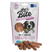 Brit Let's Bite Meat Snacks Tuna Bars Flavoured 80g