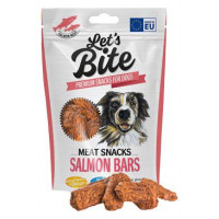 Brit Let's Bite Meat Snacks Salmon Bars 80g