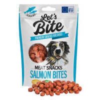 Brit Let's Bite Meat Snacks Salmon Bites 150g