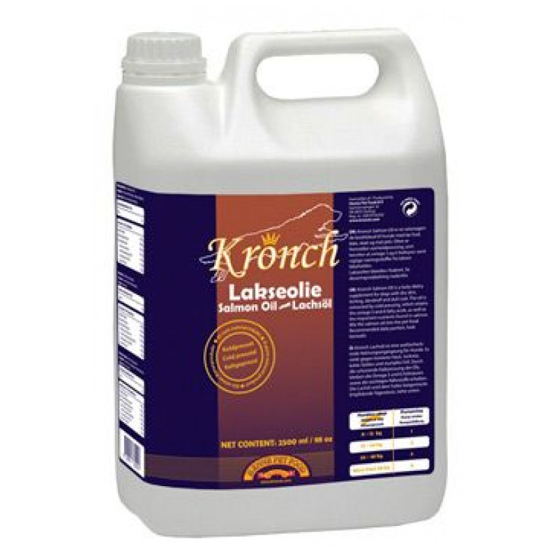 Lososový olej KRONCH pro psy a kočky 2500ml