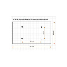 Filtr papírový pro kontejner 28M/28G 100 ks/bal