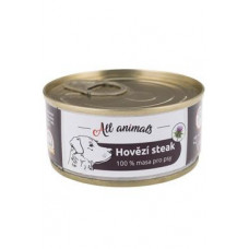 All Animals DOG hovězí steak 100g