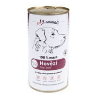 All Animals DOG hovězí mleté 1200g