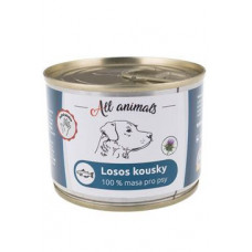 All Animals DOG losos kousky 200g