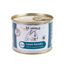 All Animals CAT losos kousky 200g