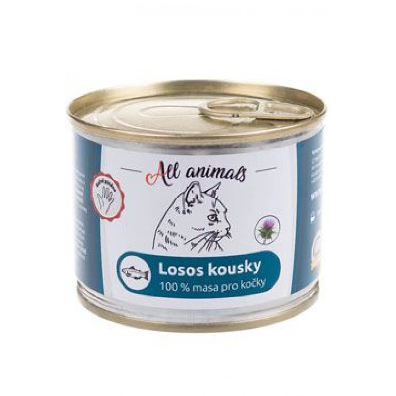 All Animals CAT losos kousky 200g