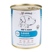 All Animals DOG losos mletý 800g