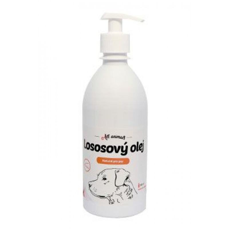 All Animals DOG lososový olej natural 500ml