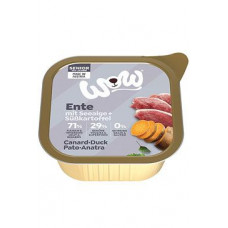 WOW Dog paštika Senior kachna s batáty 150g