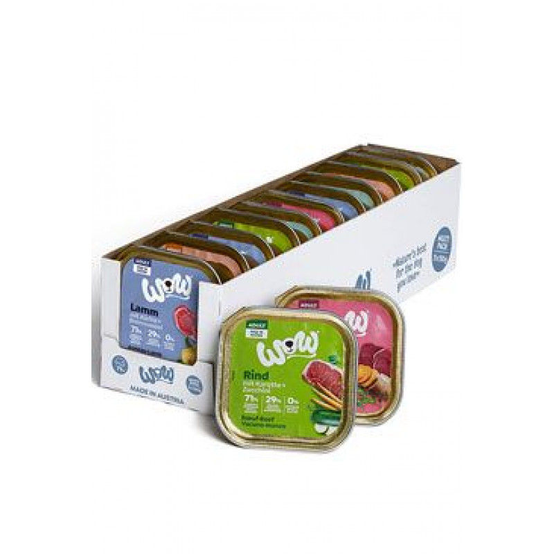 WOW Dog paštika Multipack 11x150g