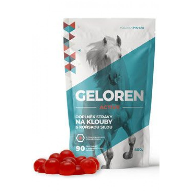 Geloren Active - pomeranč 400g 90tbl