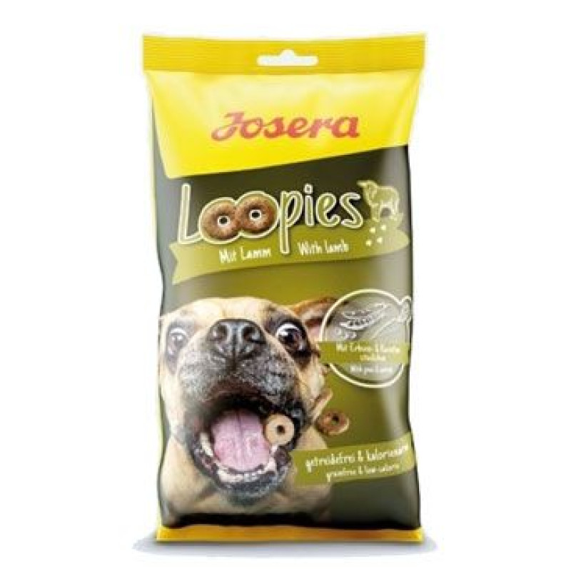 Josera Pochoutka Dog Loopies mit Lamm 150g