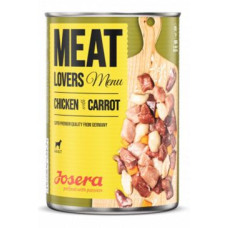 Josera Dog konz.Meat Lovers Menu Chick.with Carrot800g