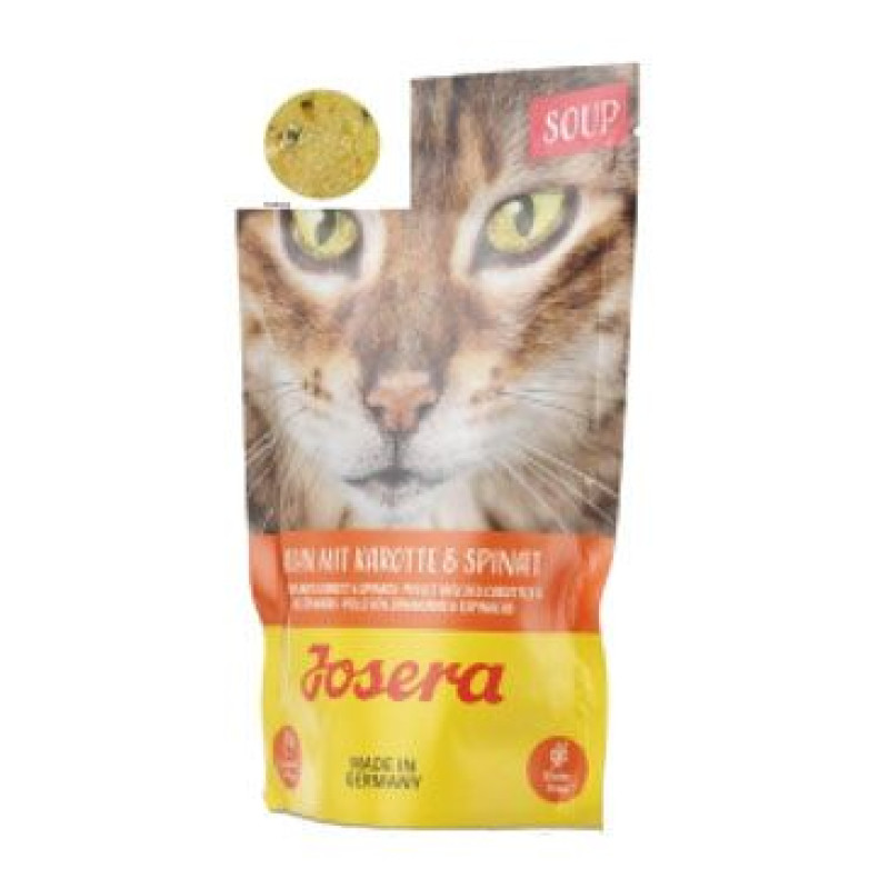 Josera Cat Super Premium Soup-chick.,carrot,spinat 70g