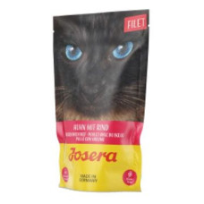 Josera Cat Super Premium Filet kaps. chick.& beef 70g
