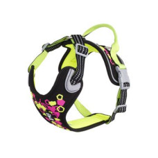 Postroj Hurtta Weekend Warrior neon 45-60cm