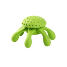 Hračka pes OCTOPUS MAXI plov. z TPR zelená Kiwi