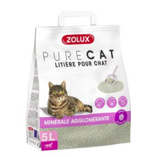 Podestýlka PURECAT antibacterial scent clump 5l Zolux