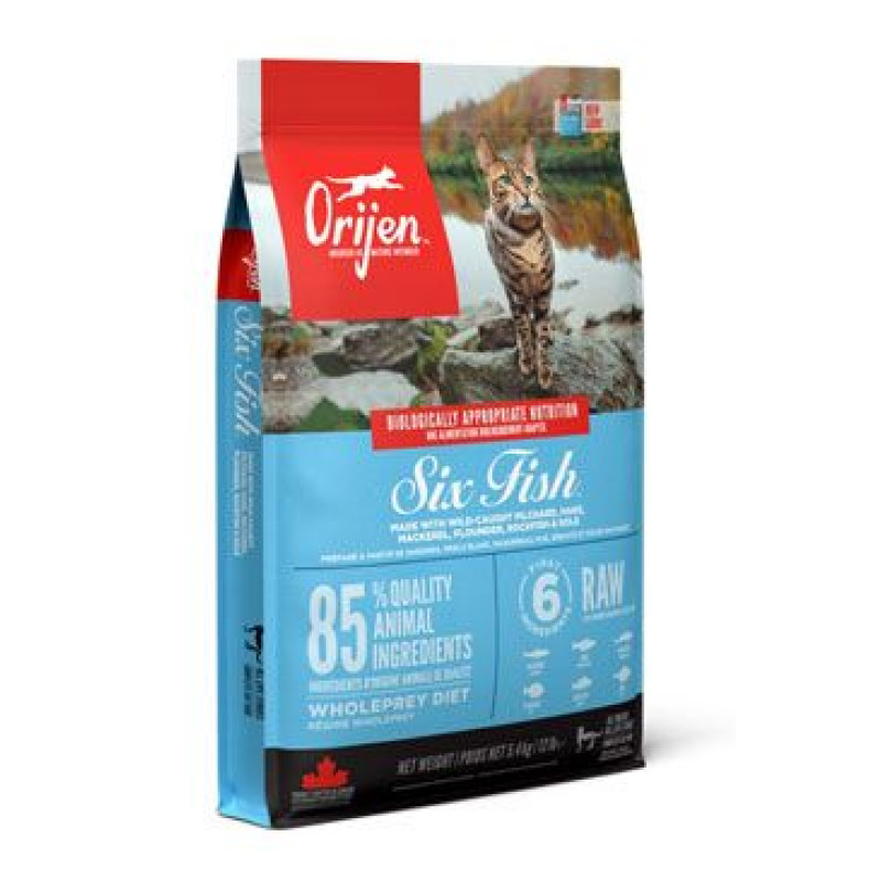 Orijen Cat Six Fish 5,4kg NEW