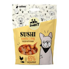 VetExpert Mr.Bandit pochoutka SUSHI kuře a ryba 80g