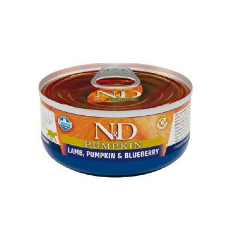 N&D CAT PUMPKIN Adult Lamb & Blueberry 70g