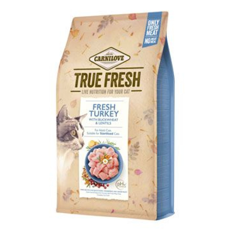 Carnilove Cat True Fresh Turkey 4,8kg