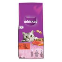 Whiskas Dry s hovězím masem a játry 14kg