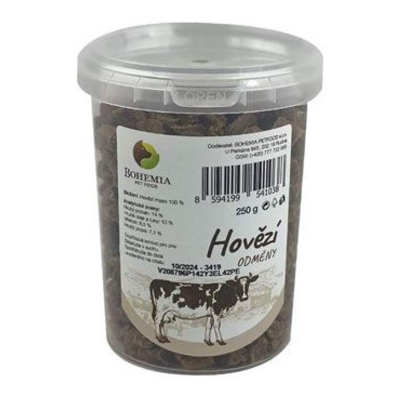 BOHEMIA Odměny  Hovězí 250g