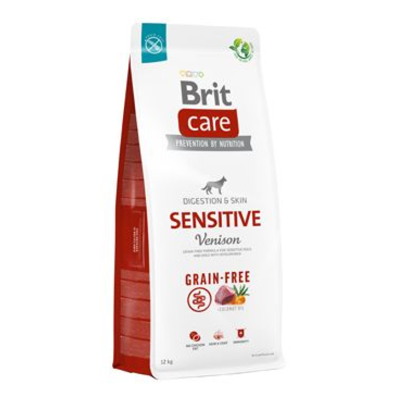 Brit Care Dog Grain-free Sensitive venison 12kg
