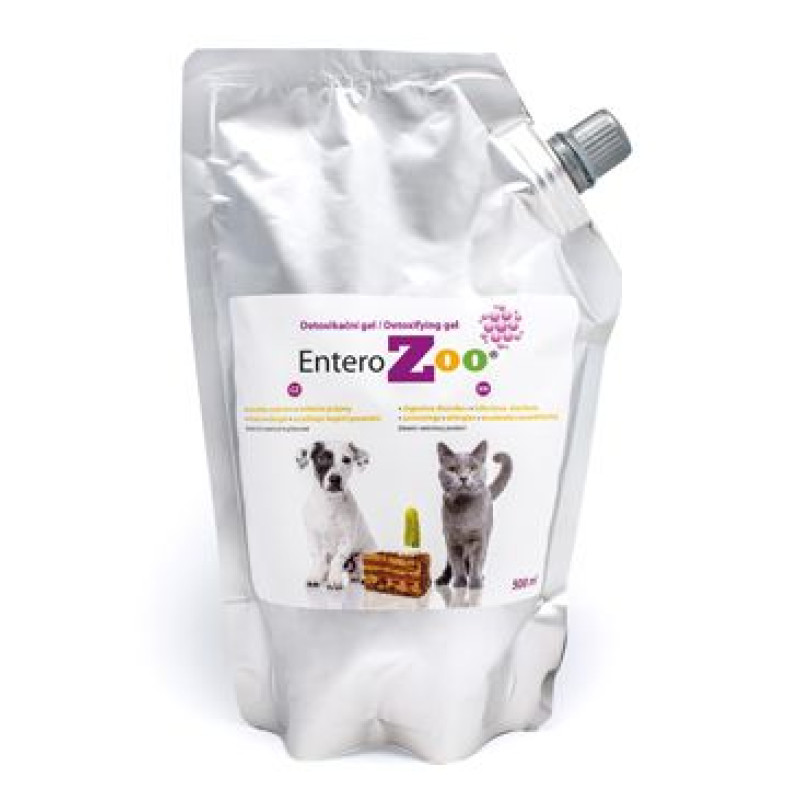 Entero ZOO detoxikační gel 500ml Doypack