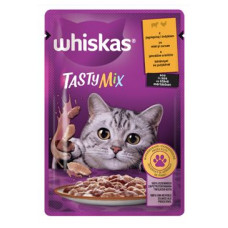 Whiskas kaps. Tasty Mix jehně ve štávě 85g