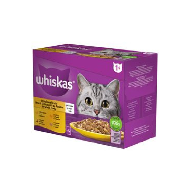 Whiskas kaps. Core Drůb.výběr žel. 12x85g