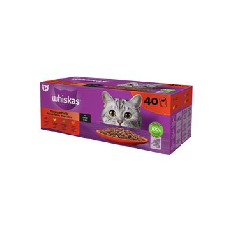 Whiskas kaps. Core klas.výběr š. 40x85g