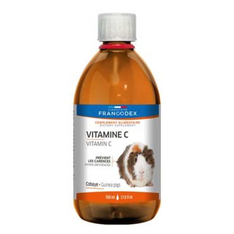 Francodex Vitamín C kapky morče 500ml