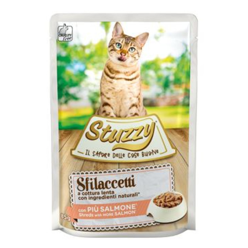 Stuzzy Cat kapsa Adult losos 85g