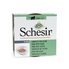 Schesir Cat konz. Adult tuňák/moř.řasy 85g