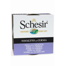 Schesir Cat konz. Adult tuňák/kanic 85g