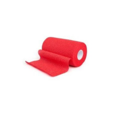 Obinadlo elast. Vet-Flex 15cm x 15m červen Kruuse 4ks