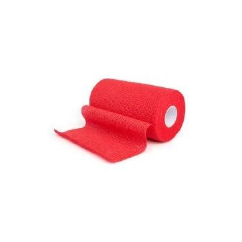 Obinadlo elast. Vet-Flex 15cm x 15m červen Kruuse 4ks