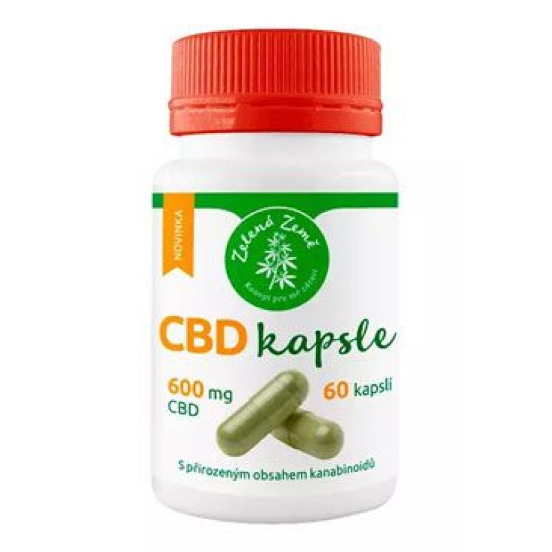 CBD kapsle (600 mg CBD) 60ks